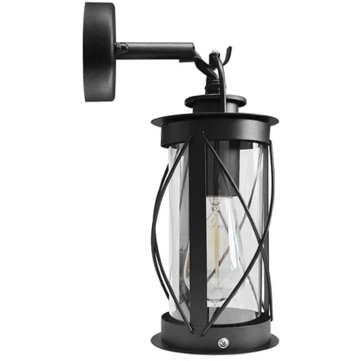 Outdoor Wall Lantern Light - Black – image 2