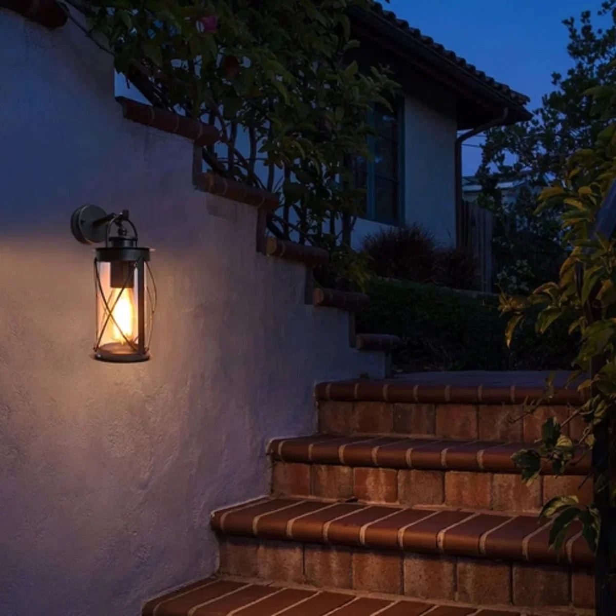 Outdoor Wall Lantern Light - Black – image 4
