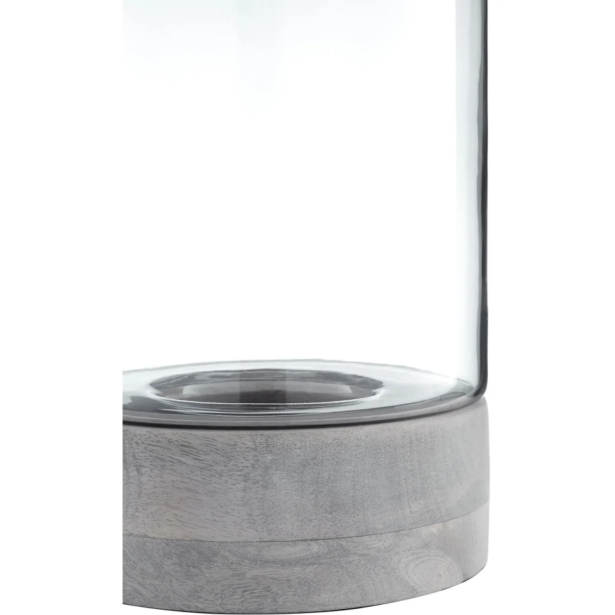 Jain Hurricane Hammered Small Candle Holder - Grey – image 2