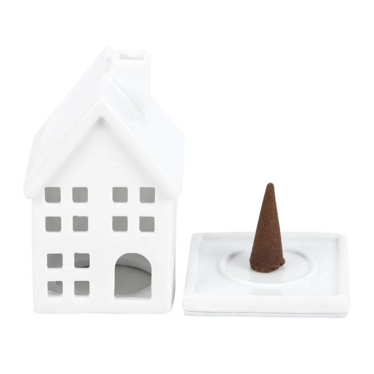 Something Different House Incense Cone Holder - White – image 2