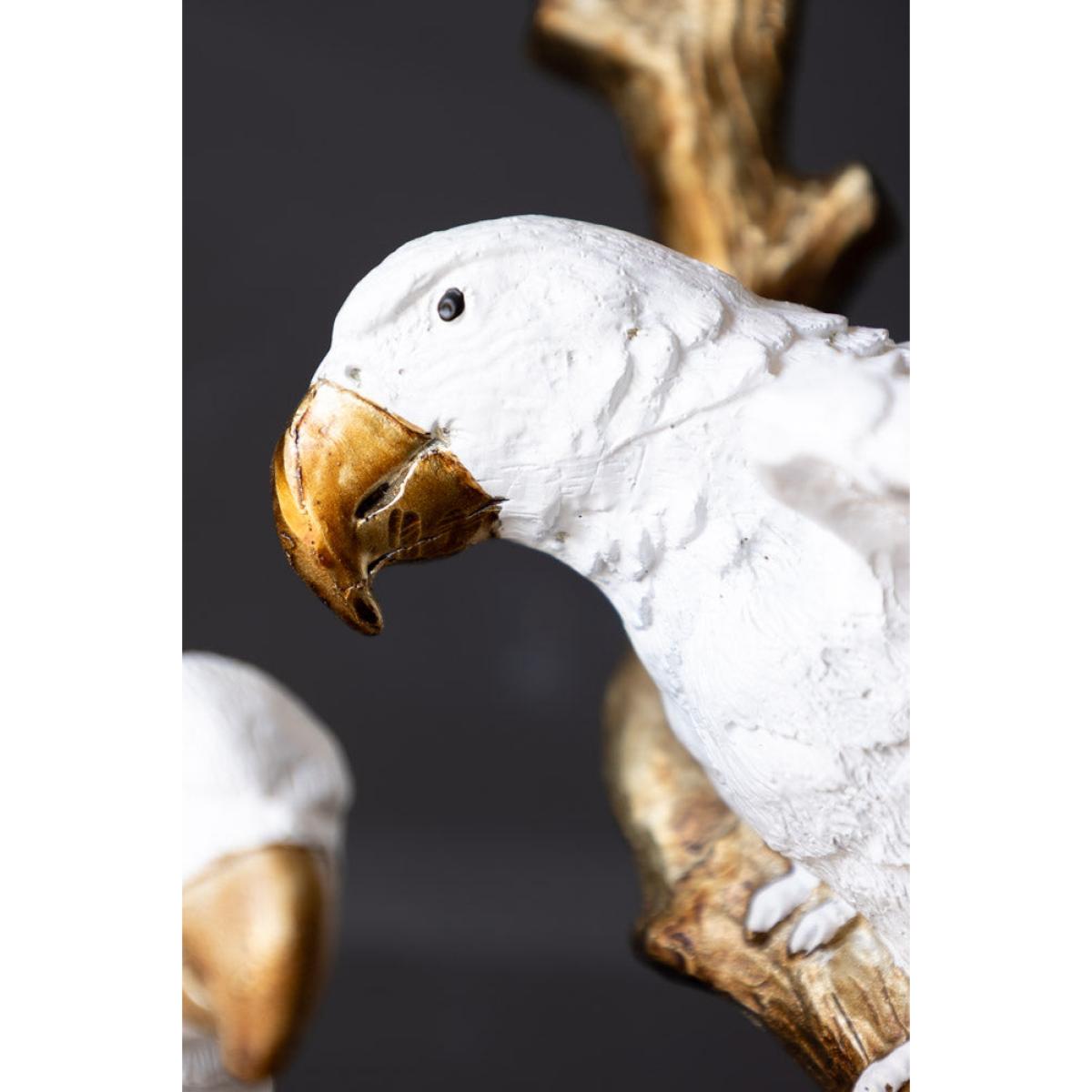 Lovebirds & Roses Candlestick Holder – image 2