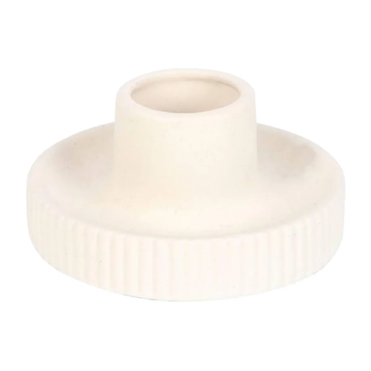Something Different Ribbed Smudge Bowl - White – image 1