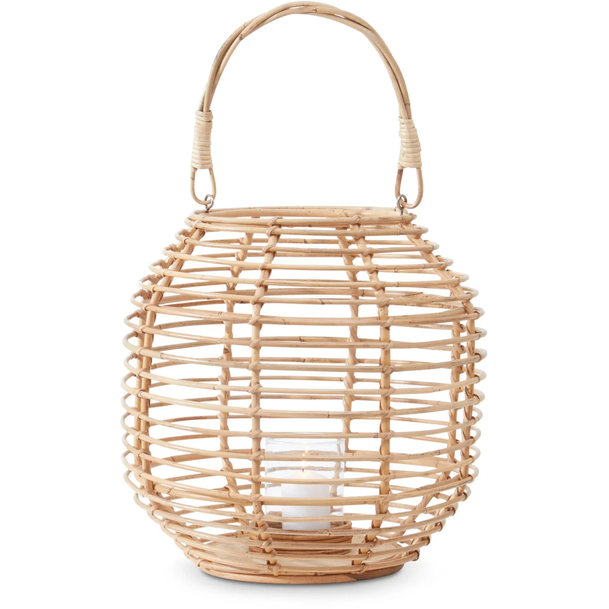 Mataram Natural Rattan Round Lantern – image 6