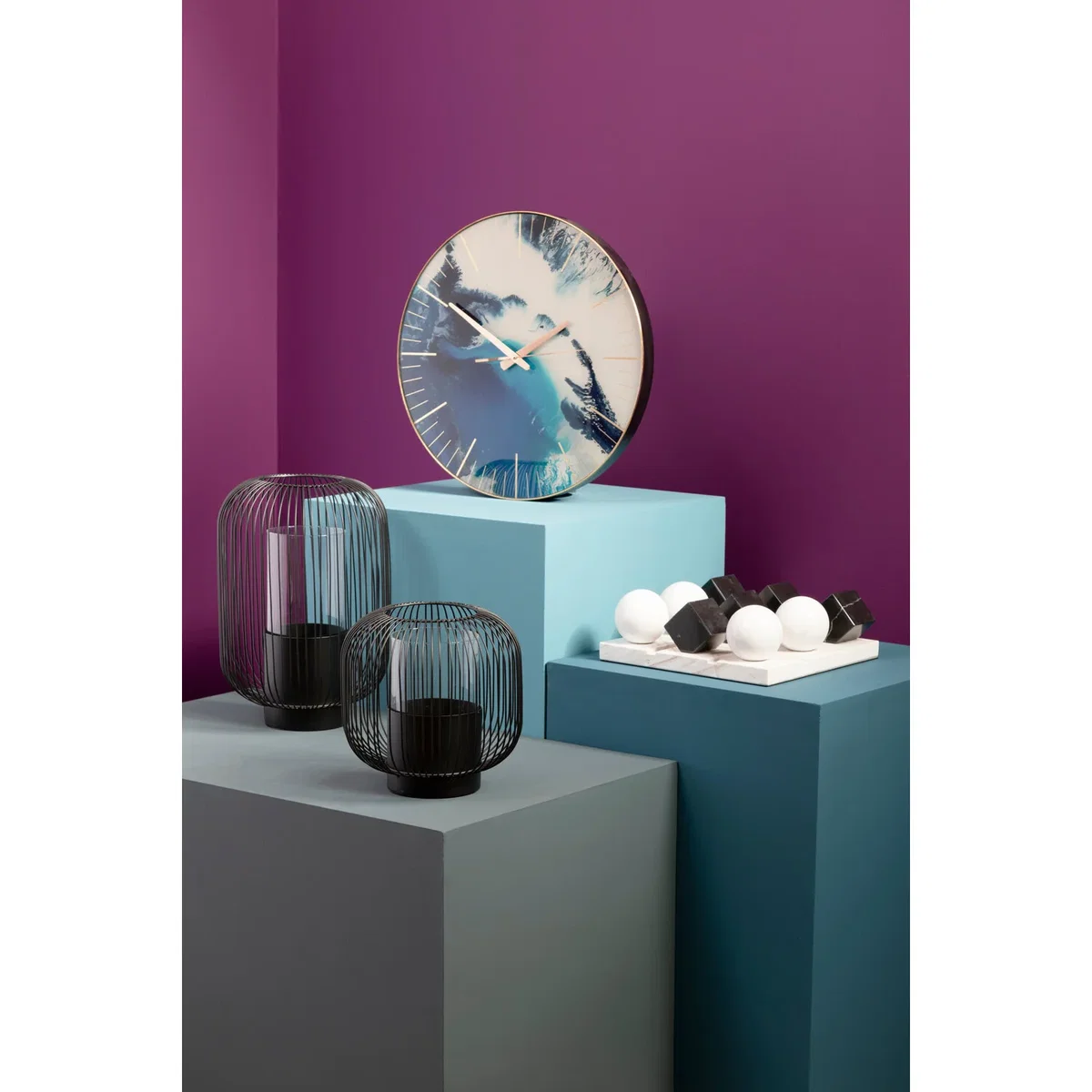Trento Large Black Lantern - Black – image 5