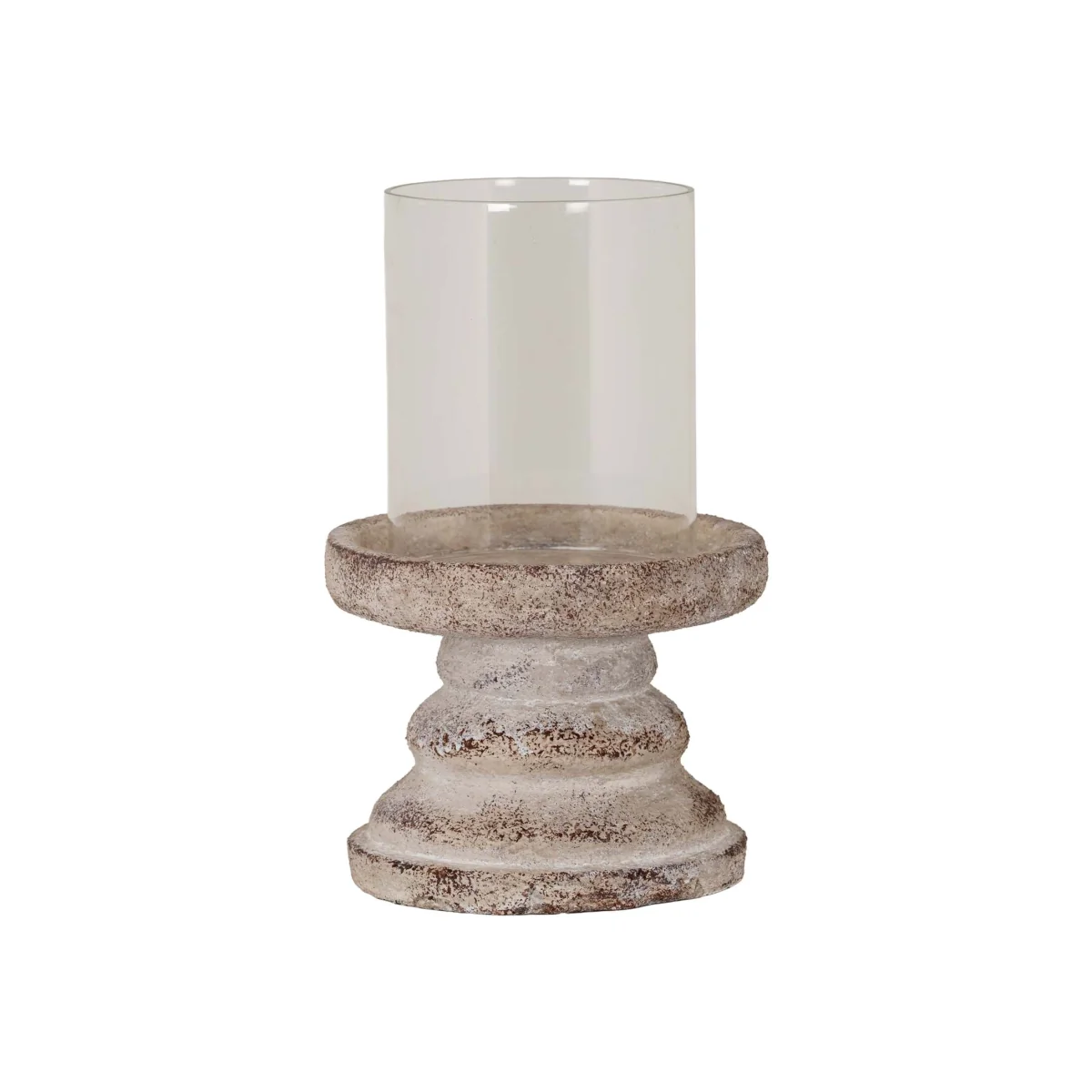Ferro Medium Hurricane Lantern Decorative Home Lantern - Natural – image 1