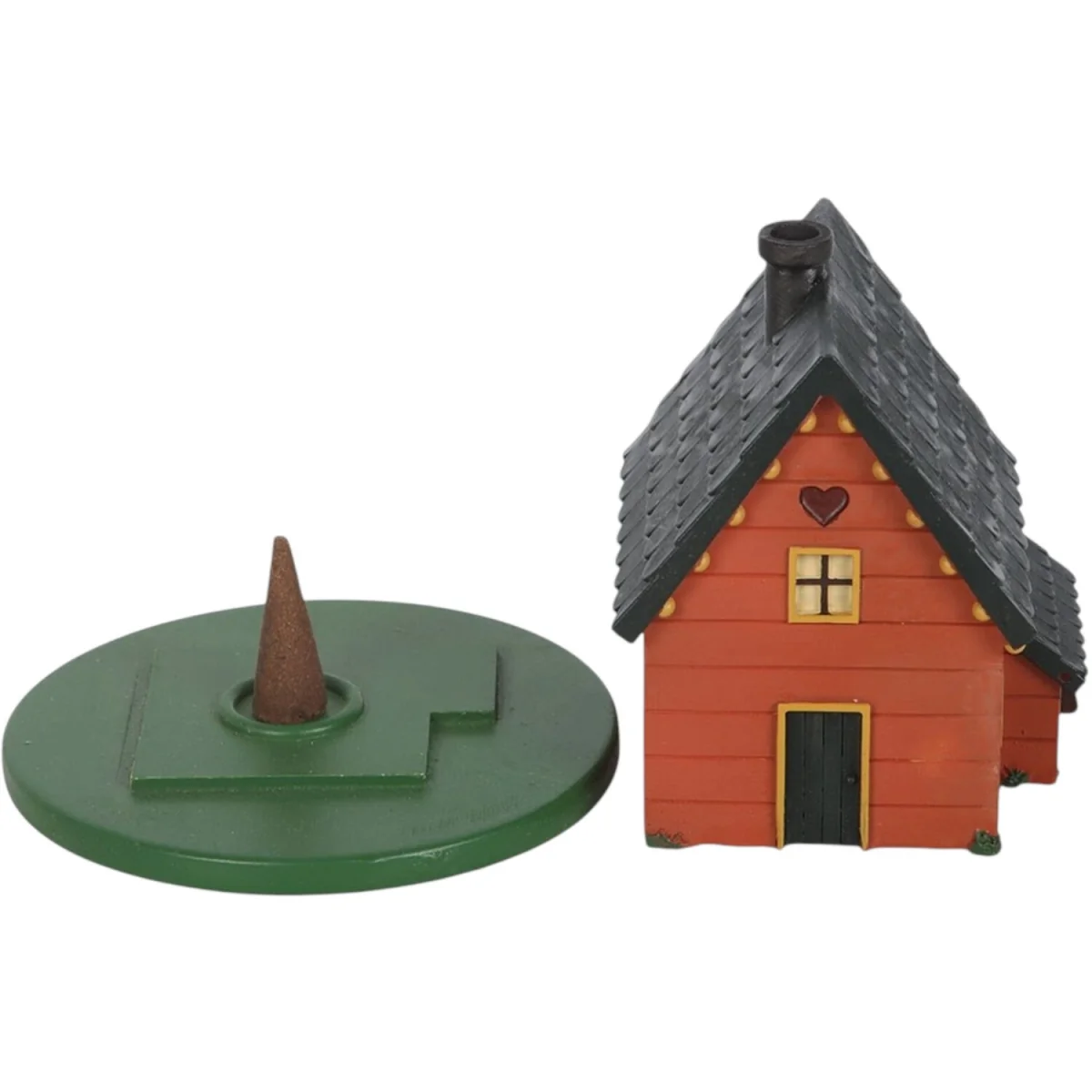 Cottage Incense Cone Burner - Brown – image 3