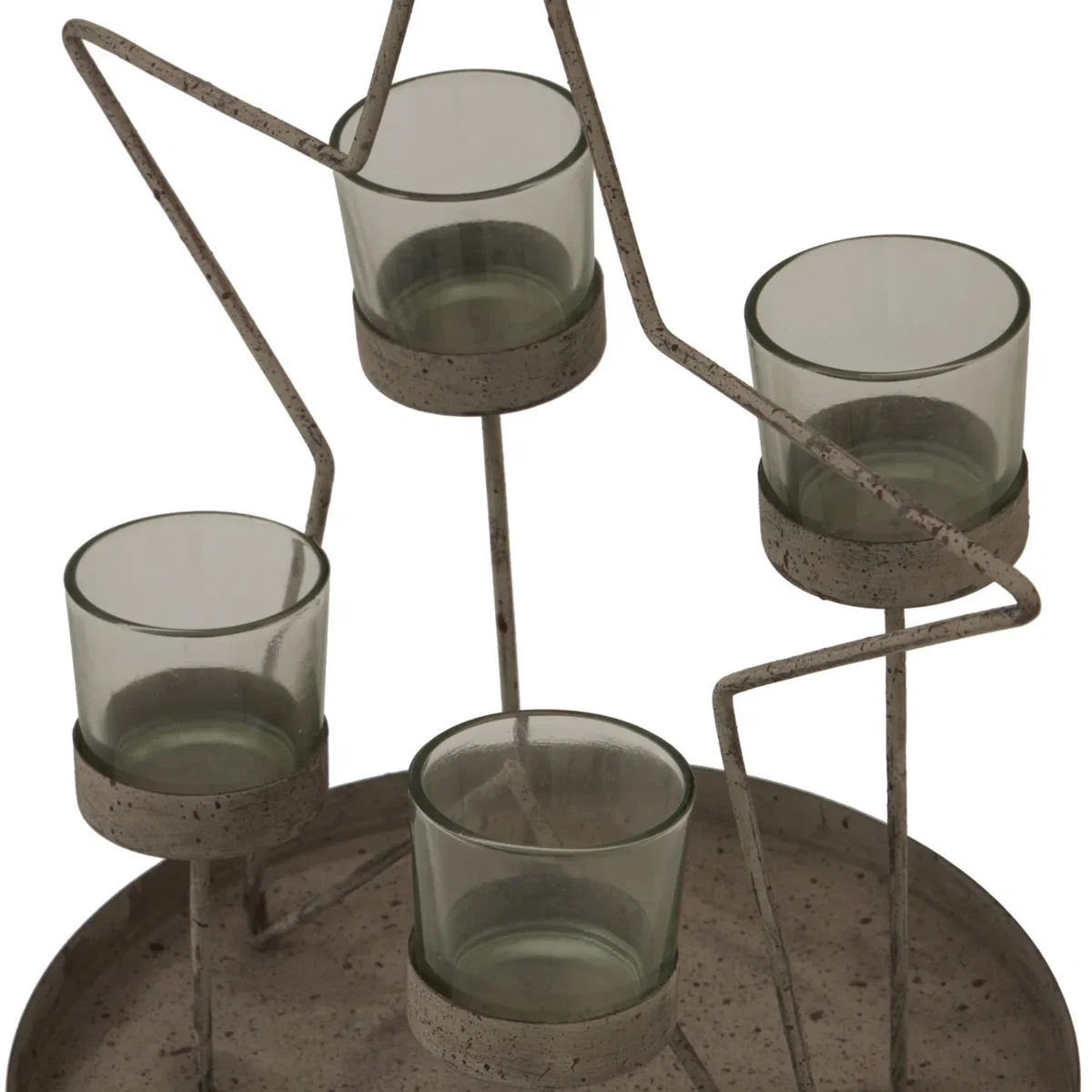 Hill Interiors Outline Star Candle Holder - Antique Bronze – image 2