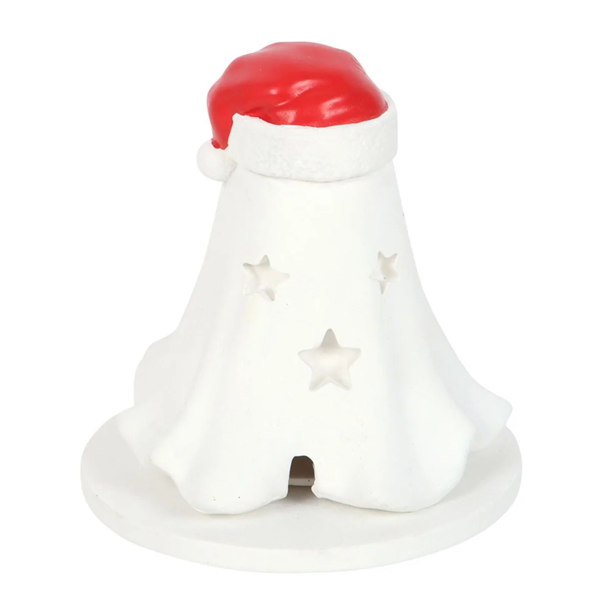 Something Different Ghost Santa Hat Incense Cone Holder - White/Red – image 2