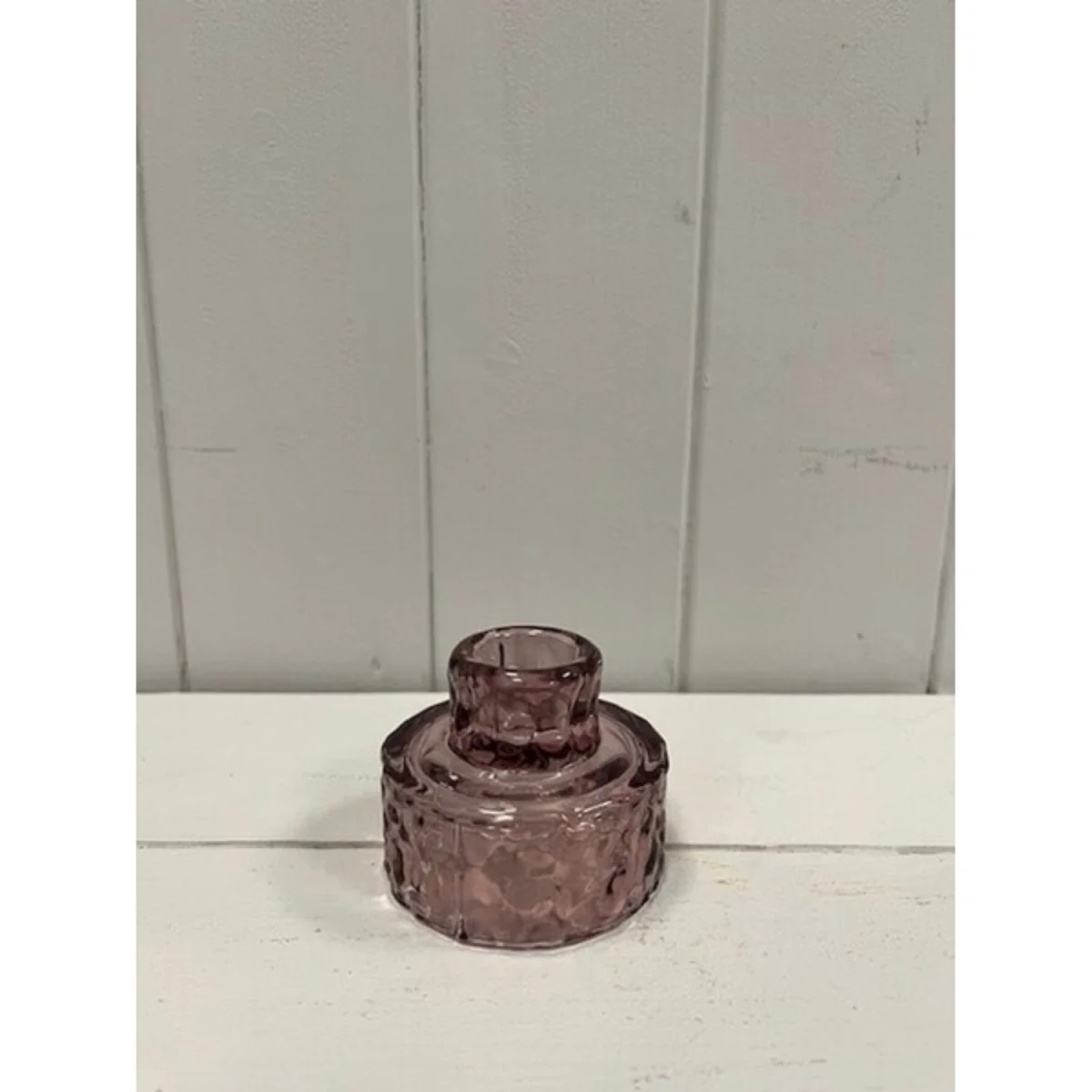 Amethyst Textured Candle Holder - Purple – image 3