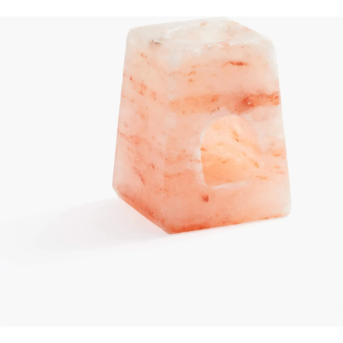 Myga Himalayan Salt Tealight Holder - Aroma Diffuser - Himalayan Pink Salt – image 2