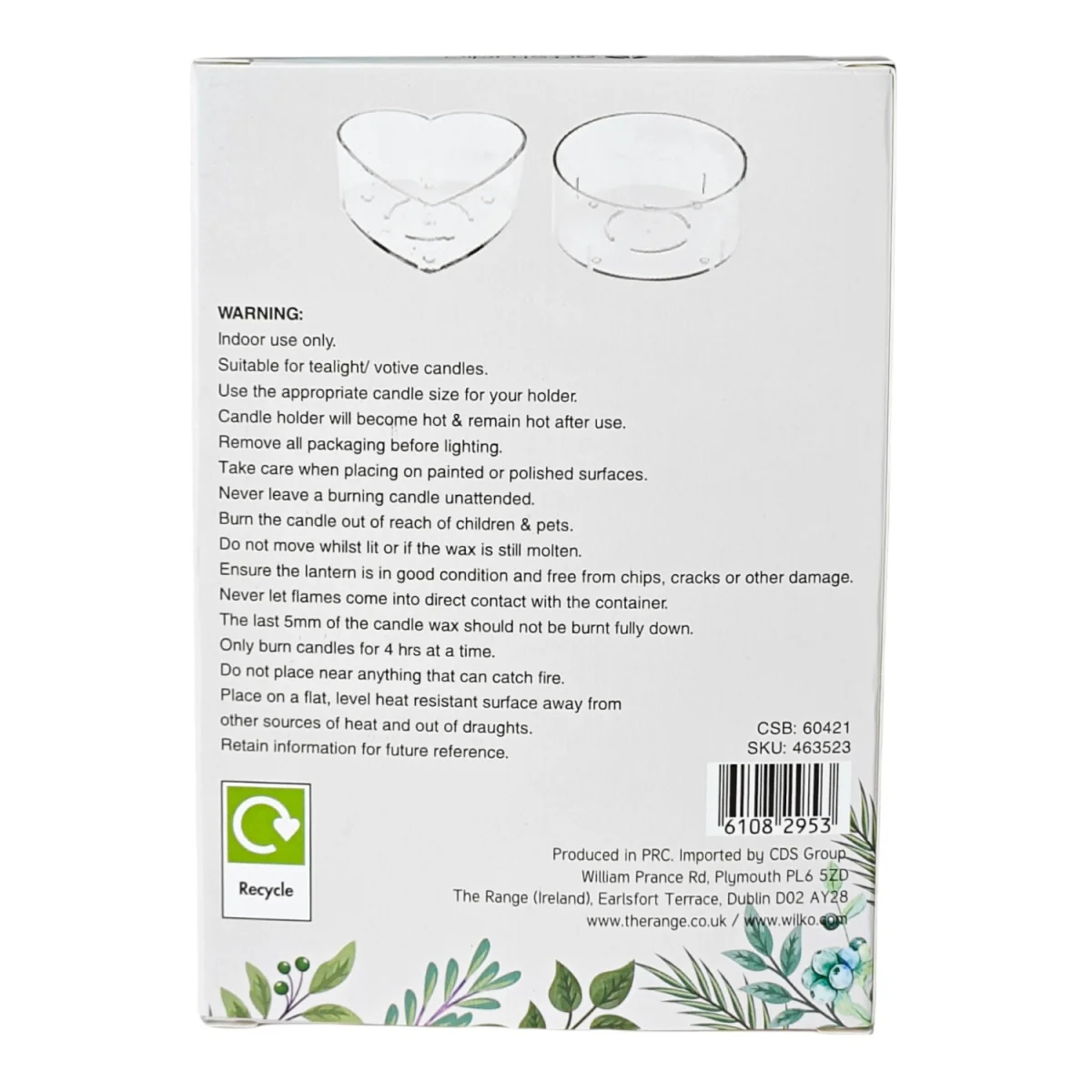Pack of 6 Candle Holders - White – image 4