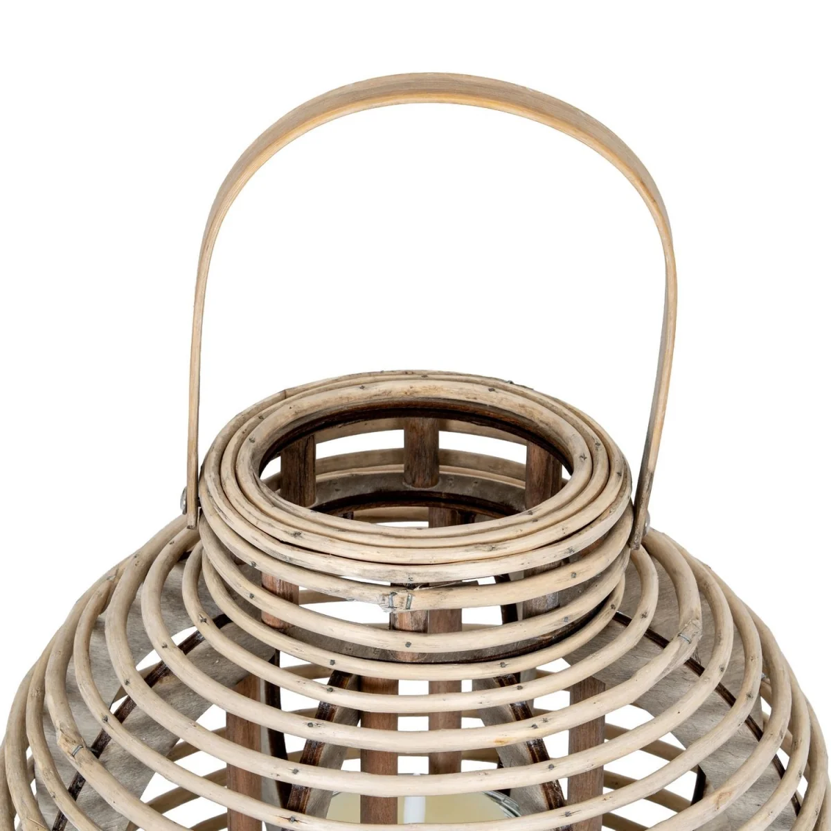 Hill Interiors Willow Round Lantern - Brown – image 3