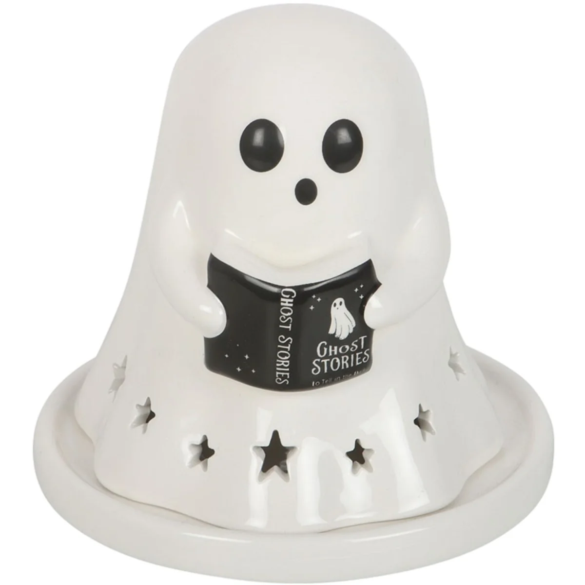 Ghost Stories Tealight and Incense Cone Holder - White – image 2