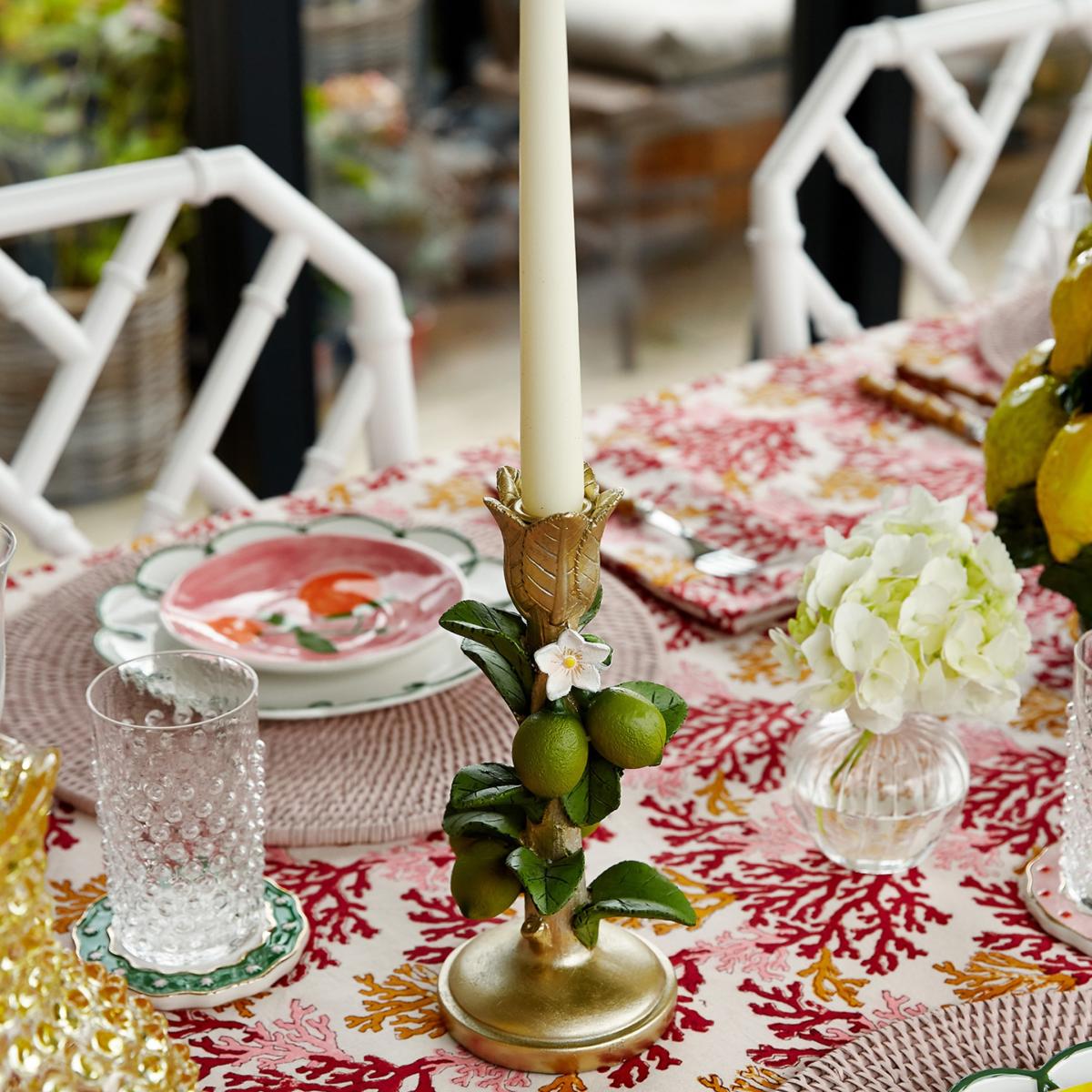 Gold / Green Lime Time Candle Holder | Casabyjj – image 2