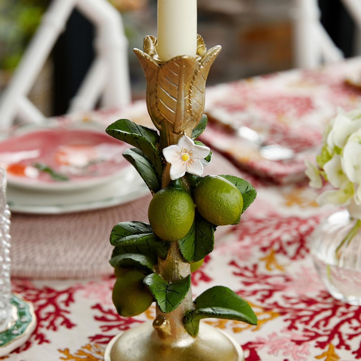 Gold / Green Lime Time Candle Holder | Casabyjj – image 3