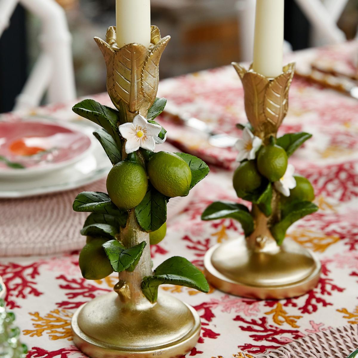 Gold / Green Lime Time Candle Holder | Casabyjj – image 4