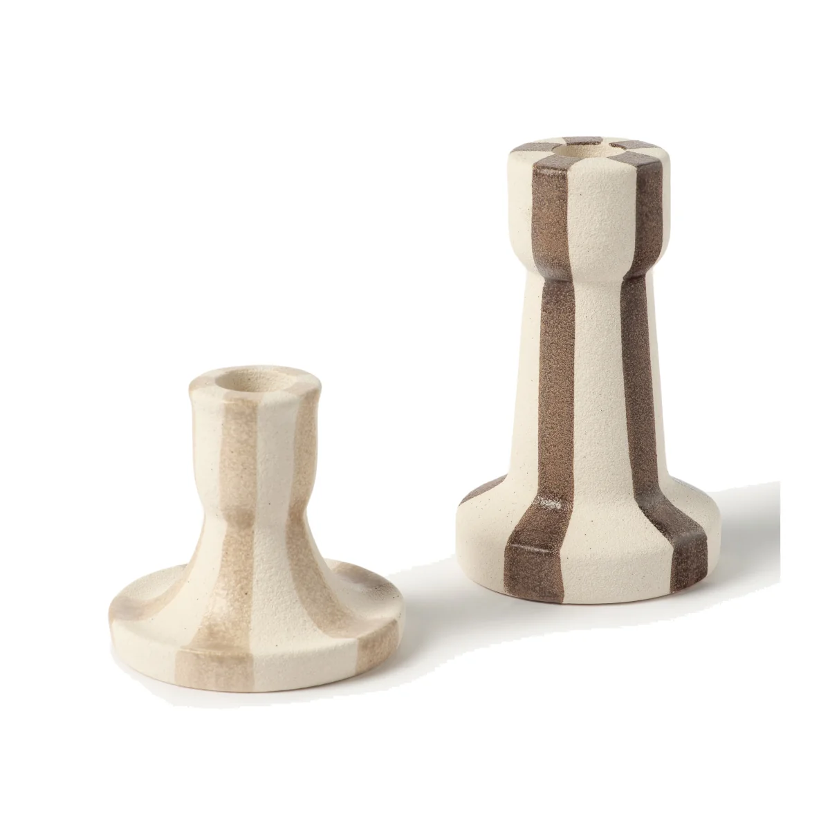 Hand-Painted Candle Holders Ellen, Set of 2 – image 1