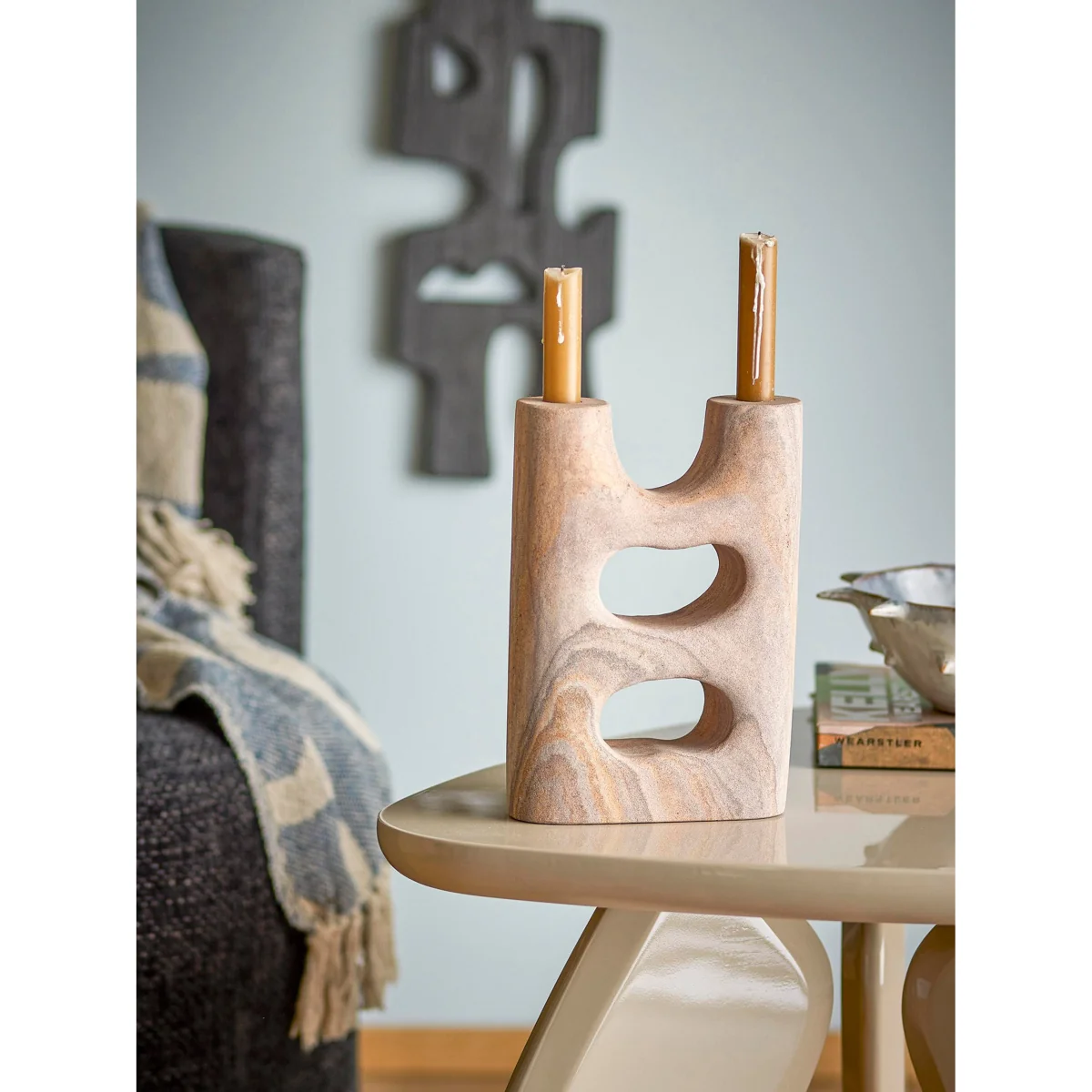 Sandstone Candle Holder Lodi – image 4