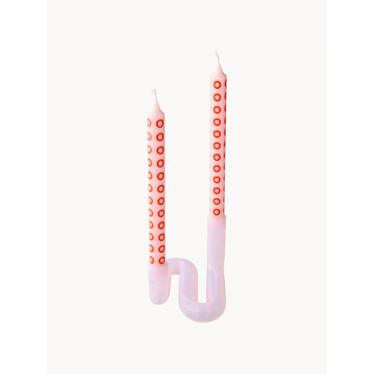 Glass Candle Holder Wave – image 17