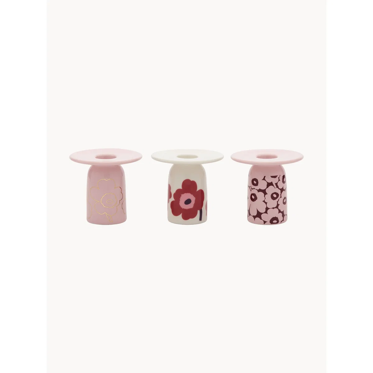Candle Holders Unikko, Set of 3 – image 4