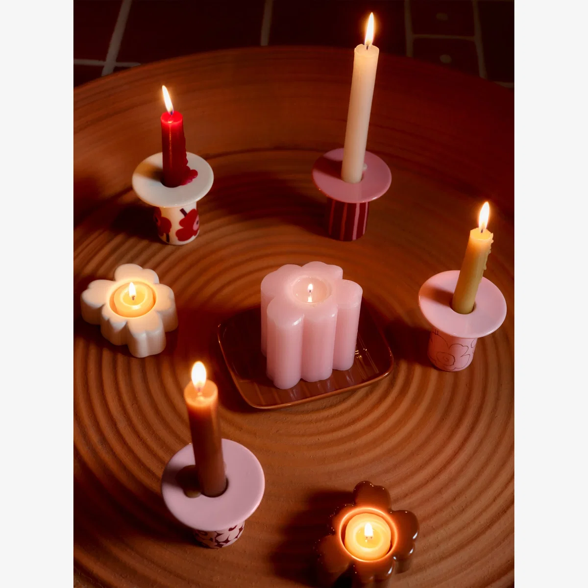 Candle Holders Unikko, Set of 3 – image 1