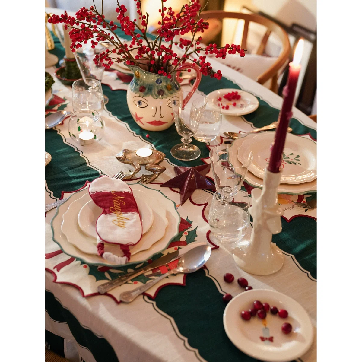 Handmade Candle Holder Starry Eve – image 2