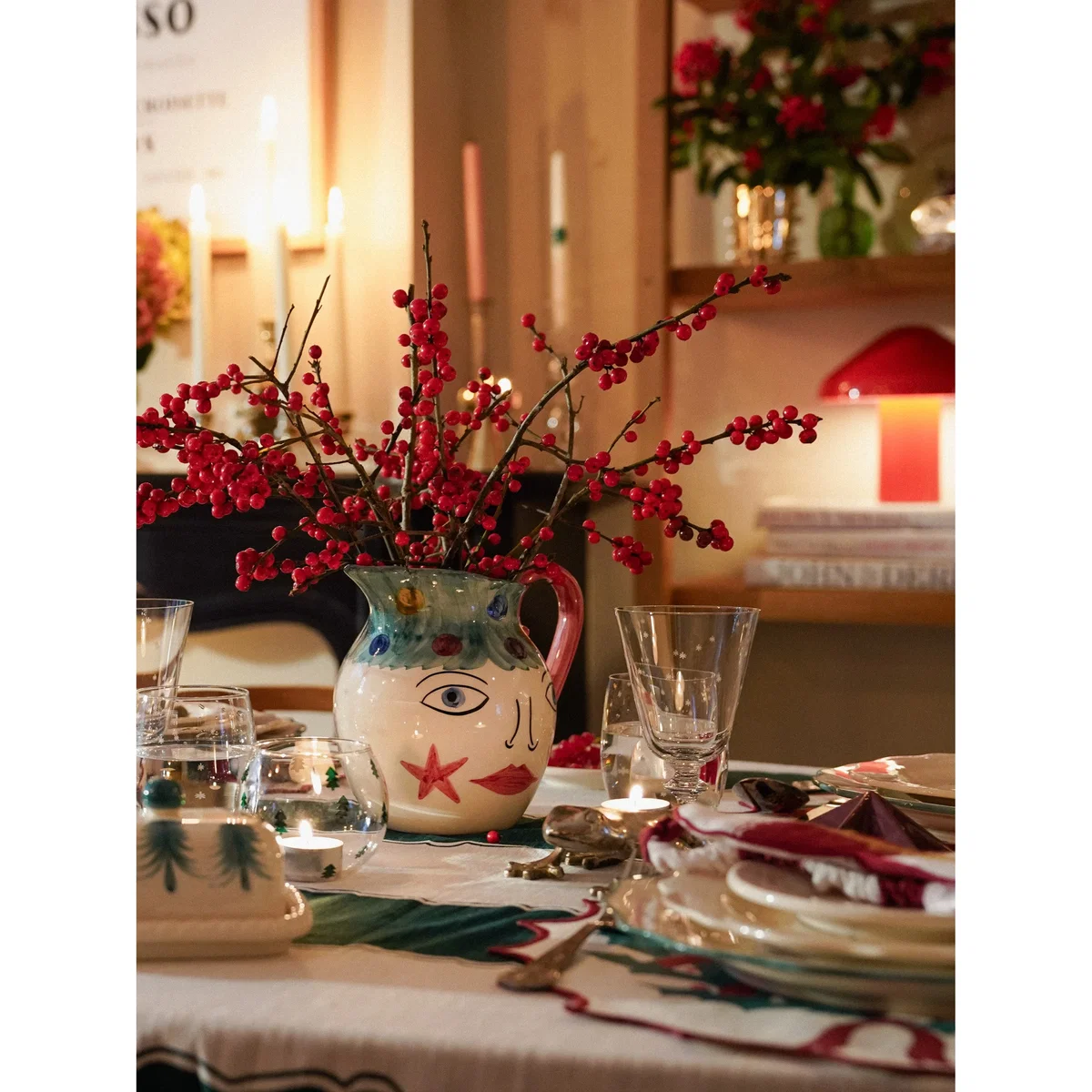 Handmade Candle Holder Starry Eve – image 3