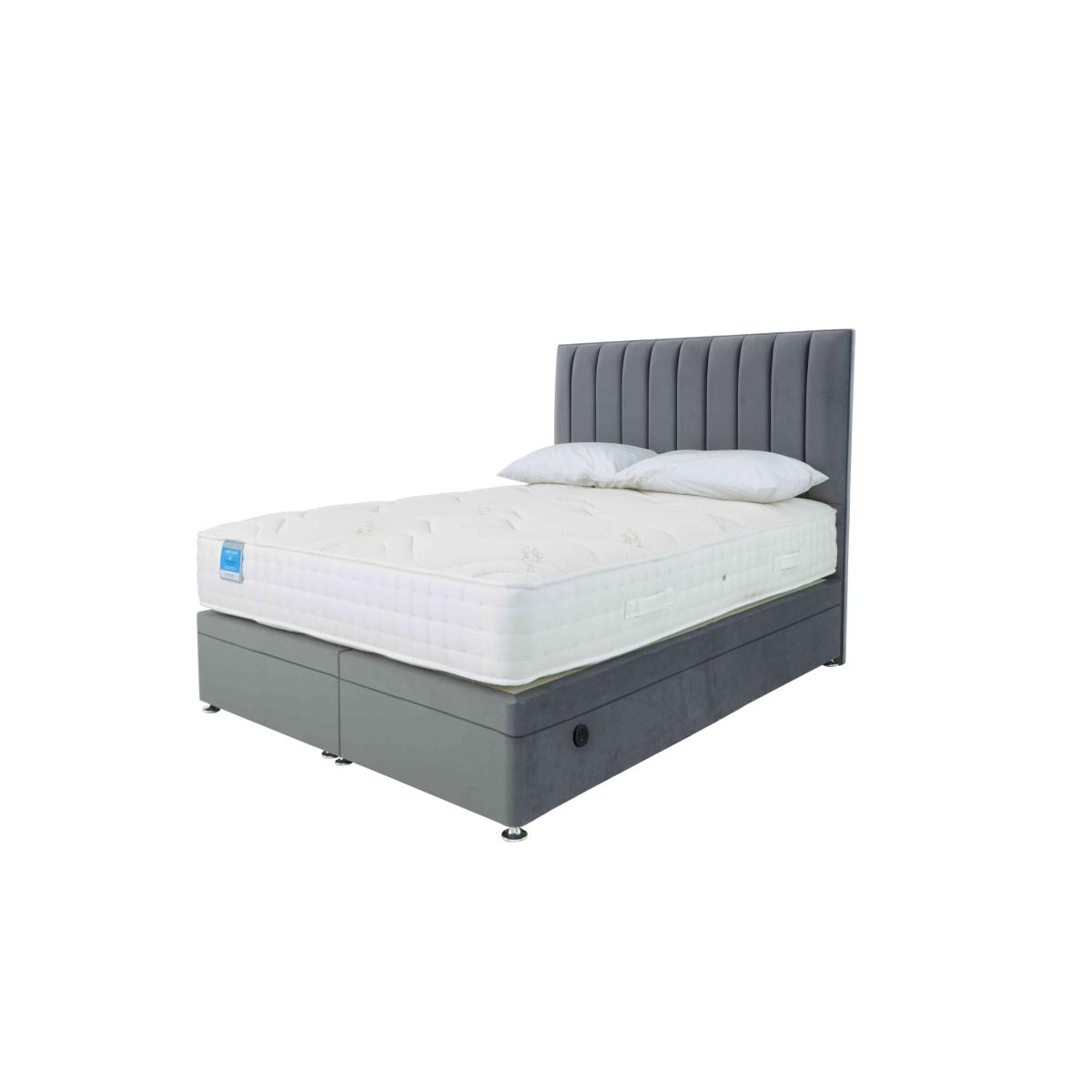 Sleep Story - Deluxe Firm Power Ottoman Divan Set - Double - Lace Dolphin – image 4