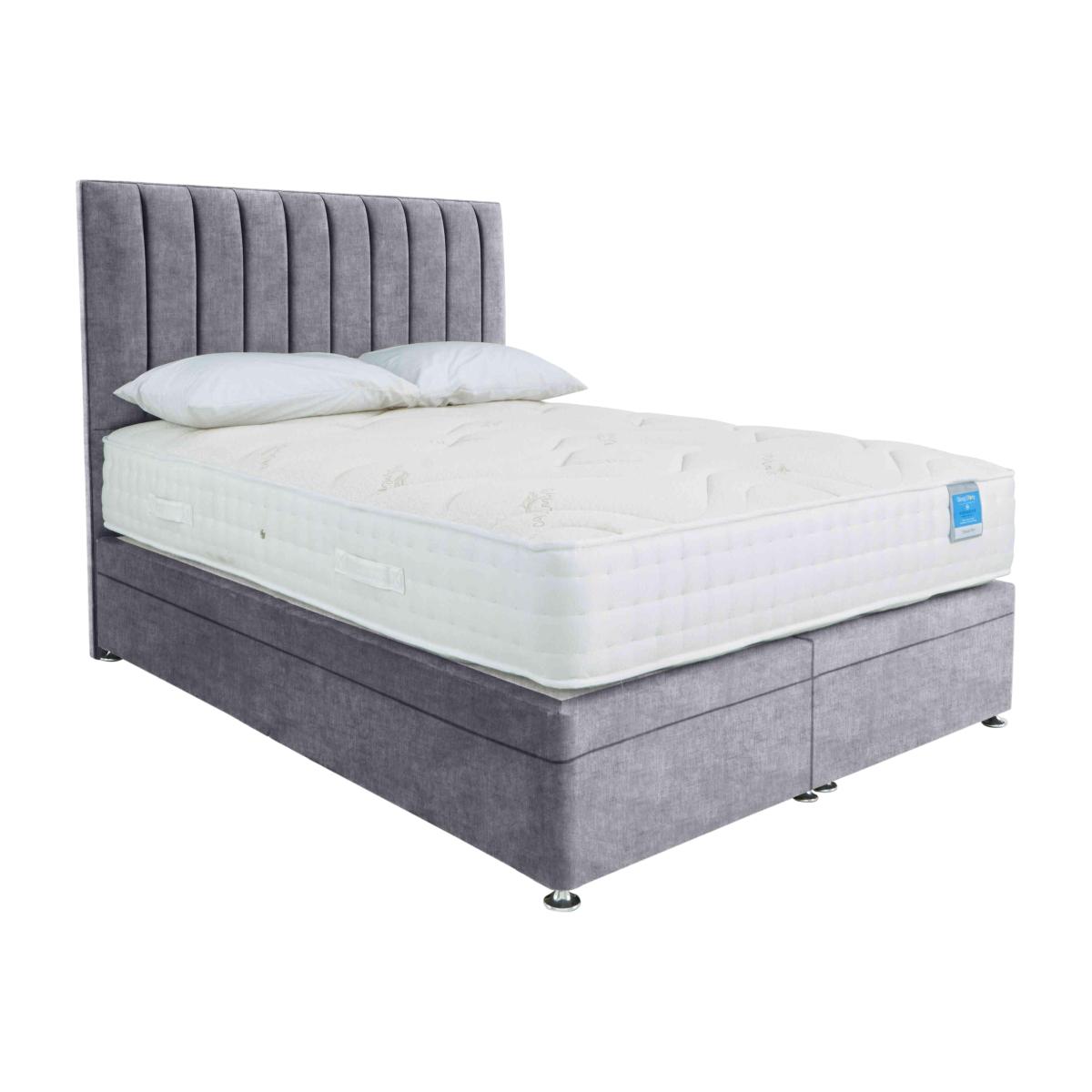 Sleep Story - Deluxe Firm Power Ottoman Divan Set - Double - Lace Dolphin – image 1