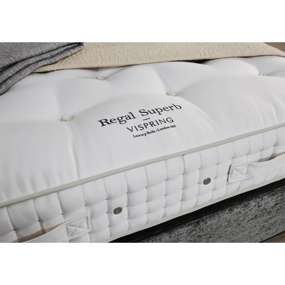 Vispring - Regal Superb Pocket Sprung Divan Set - Small Double – image 3