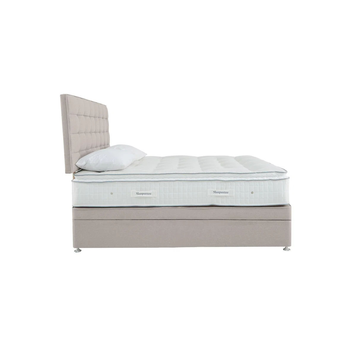 Sleepeezee - Natural Touch 2000 Pillowtop End Ottoman Divan Set - Double - Yellow – image 6