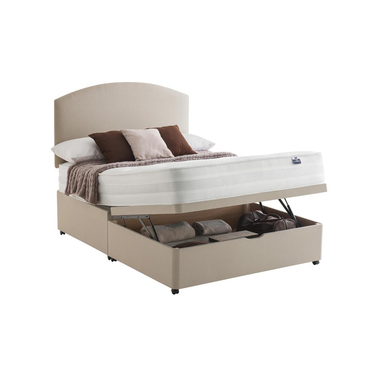 Silentnight - Mirapocket Serenity 1000 Memory Half Ottoman Divan Set - Small Double6 - Black – image 3