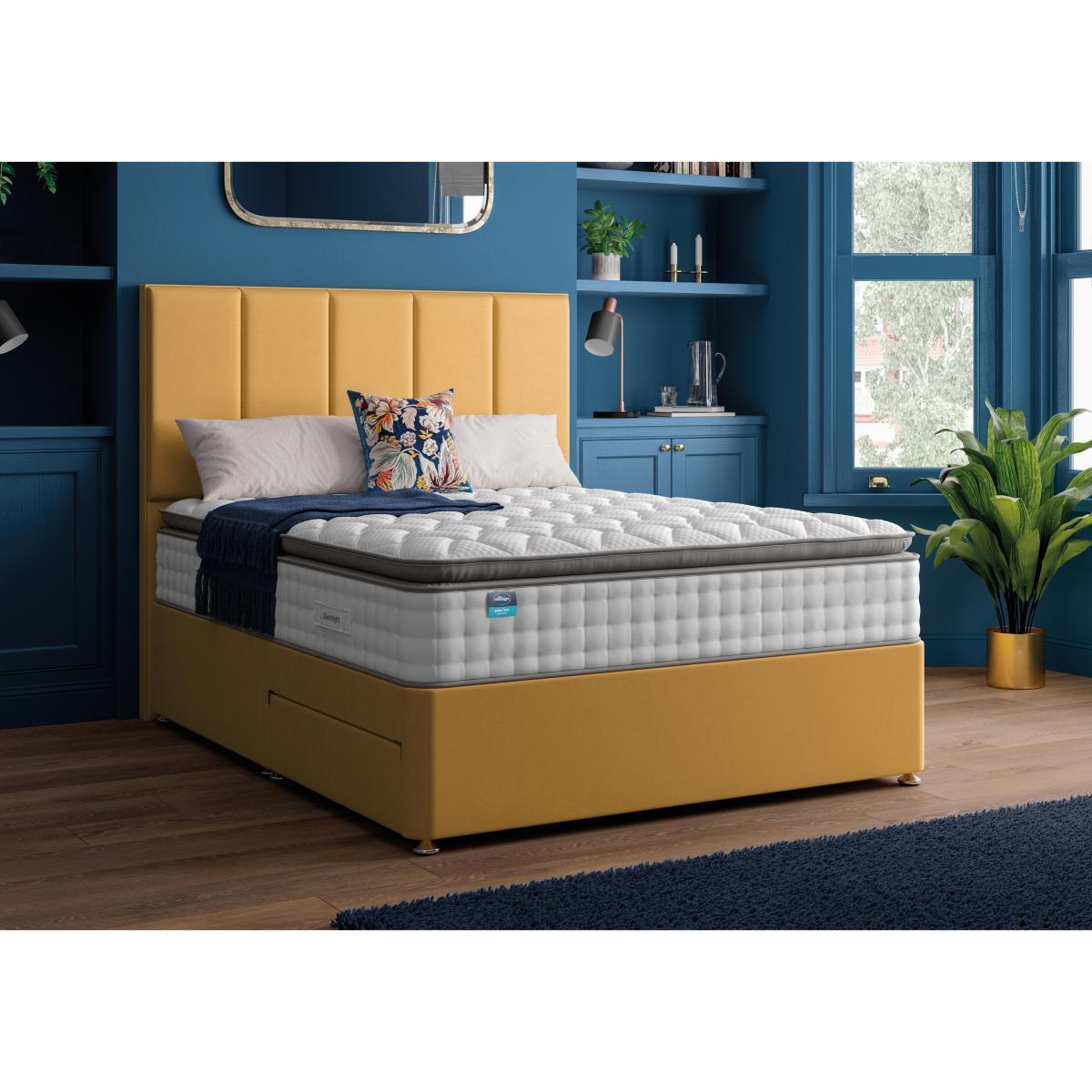Silentnight - Geltex Luxe 2000 Pillow Top Divan Set - Double – image 2