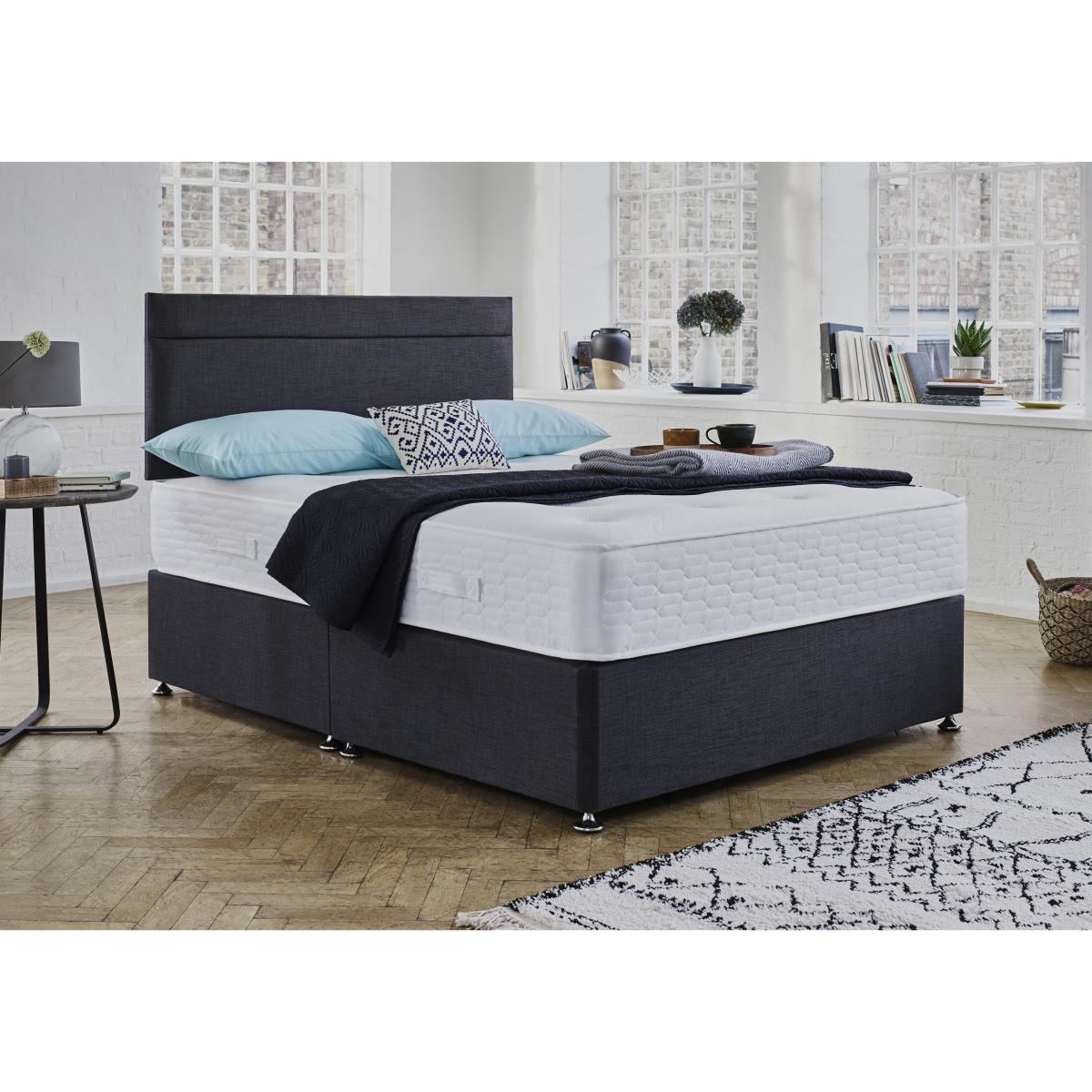 Highgrove - Essentials Dream Pocket Divan Set with Mirage Headboard - Small Double – image 2