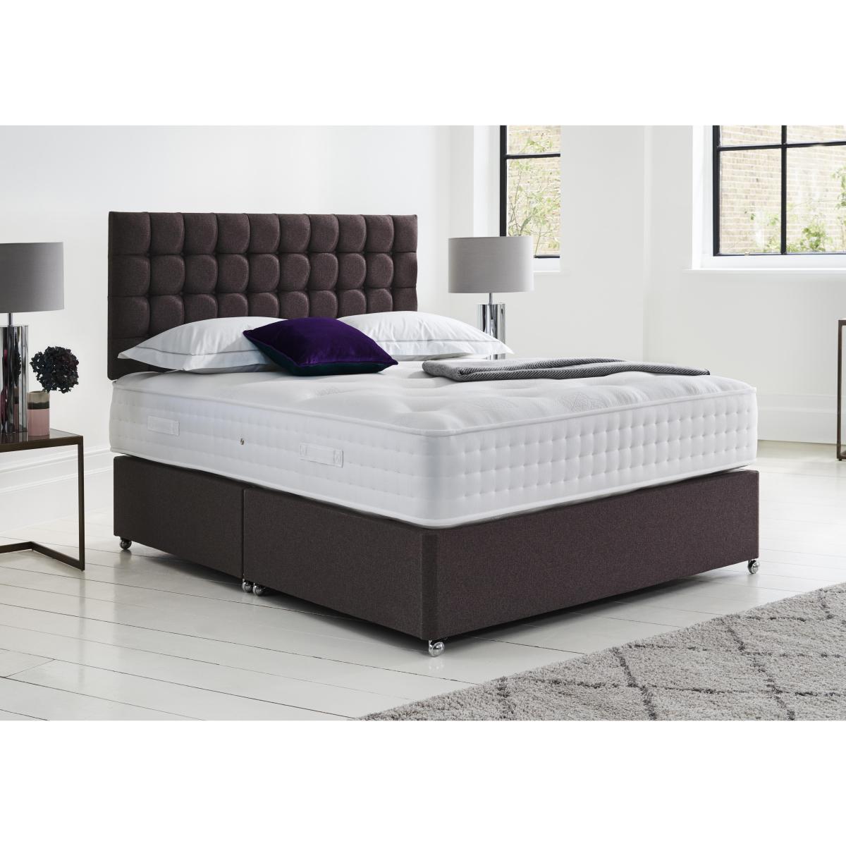 Highgrove - Pocket 1000 Divan Set - Double - Cream – image 2