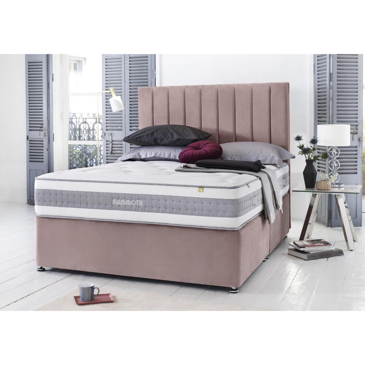 Mammoth - Prestige Plus 290 Divan Set - Double - Grey – image 2
