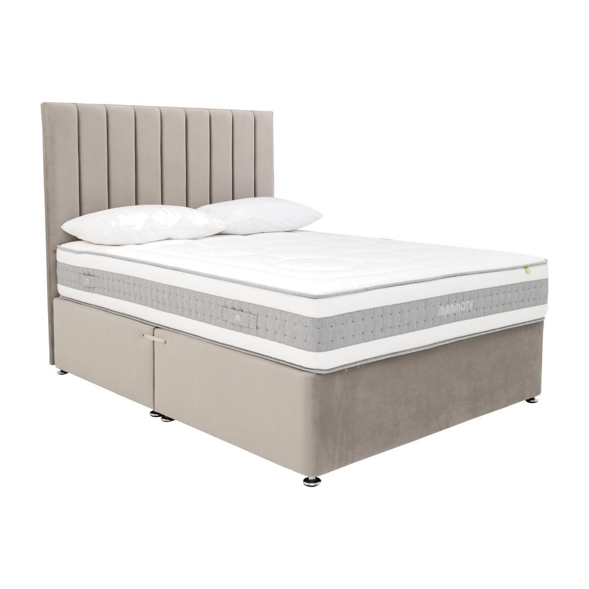 Mammoth - Prestige Plus 290 Divan Set - Double - Grey – image 1