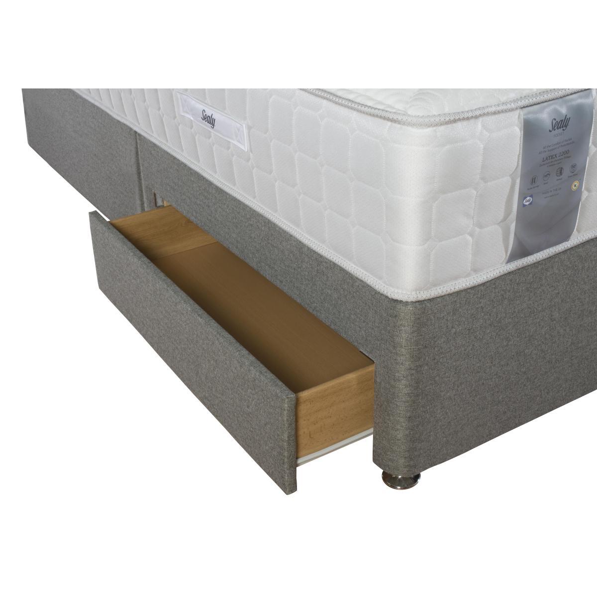 Sealy - Latex 2200 Divan Set - Double - Grey – image 5