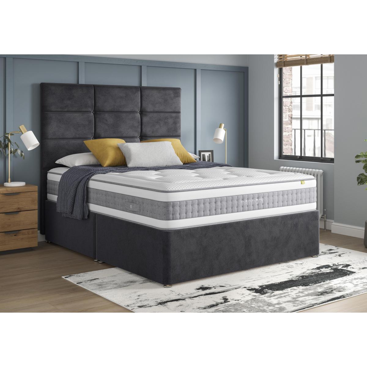 Mammoth - Prestige Advance 6000 Divan Set - Small Double - Grey – image 2