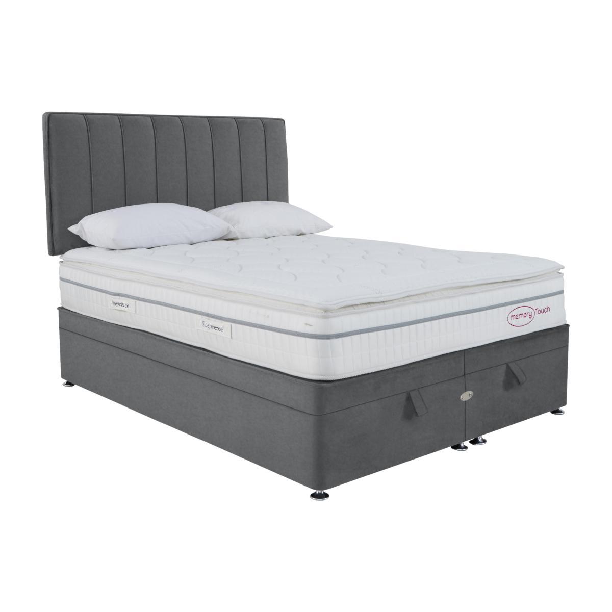 Sleepeezee - Memory Touch 2200 End-lift Ottoman Divan Set - Double – image 1