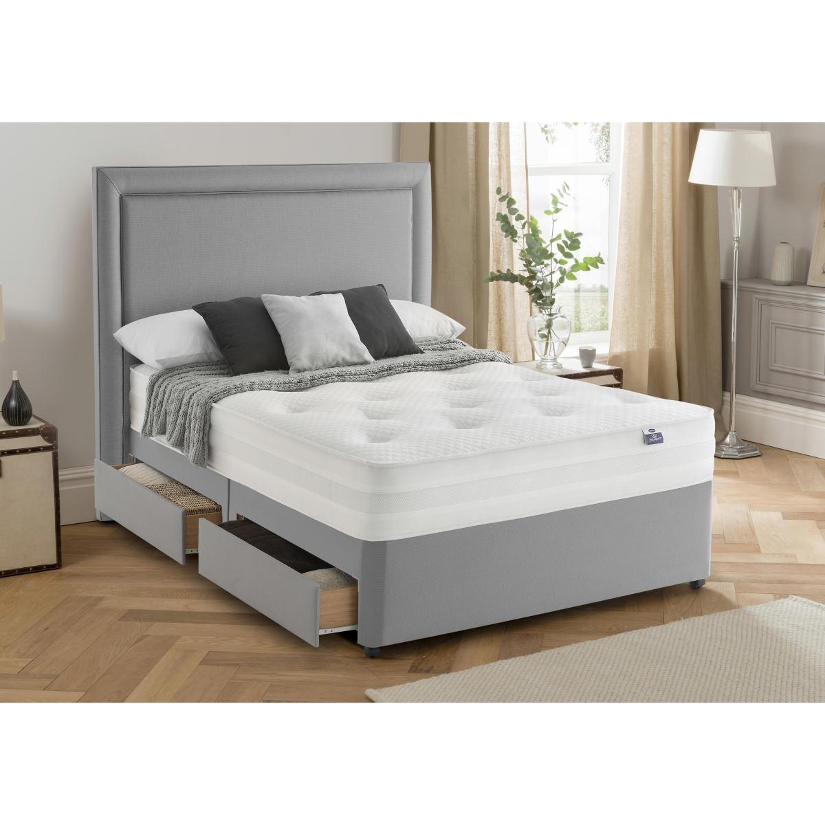 Silentnight - Mirapocket Serenity 1000 Memory Divan Set - Small Double6 - Beige – image 2