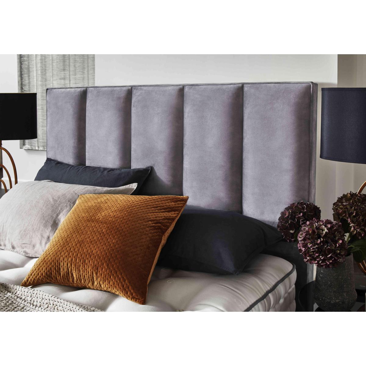 Vispring - Herald Superb Divan Set with Continental Drawers - Double - Lovely Coal – image 4