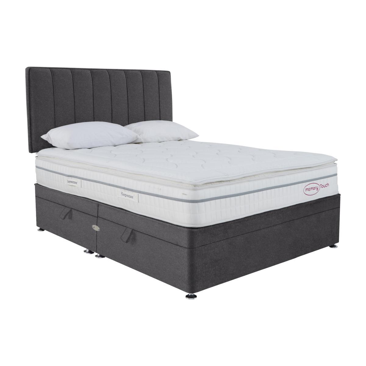 Sleepeezee - Memory Touch 2200 Side-lift Ottoman Divan Set - Double – image 1