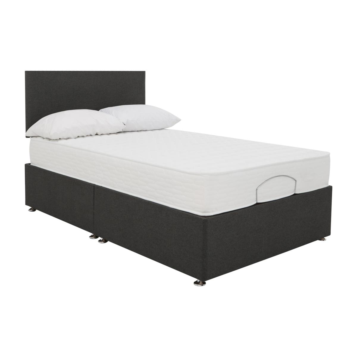 Sleep Story - Sleep Cool Adjustable Divan Set - Small Double - Black