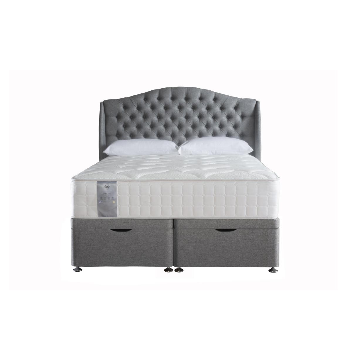 Sealy - Latex 2200 Ottoman Divan Set - Double - Grey – image 4