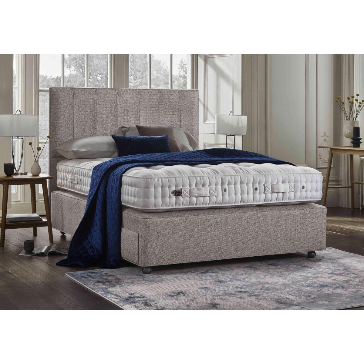 Vispring - Elite Extra Firm Divan Set with 2 Drawers - Double - Lovely Coal – image 2