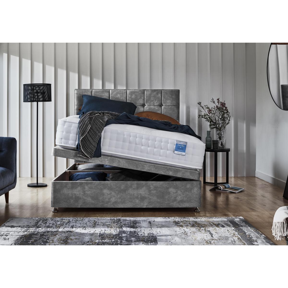 Highgrove - Luxury 2000 Side Ottoman Divan Set - Small Double – image 2