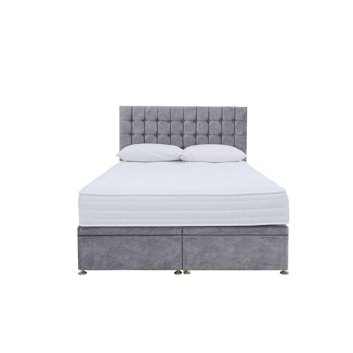 Sleep Story - Ergo 1000 Power Ottoman Divan Set - Double - Linoso Dove – image 2