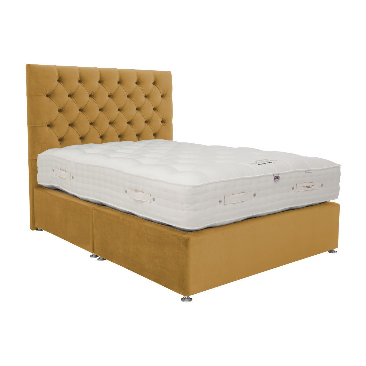 Millbrook - Hampshire 8000 Divan Set - Small Double - Yellow – image 1
