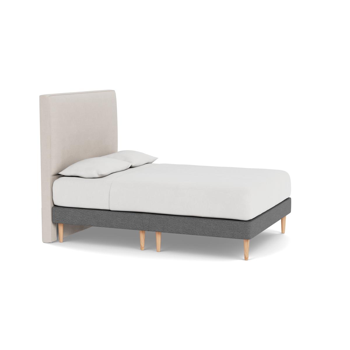 Heal's Shallow Divan Double Tejo Noir Light Solid Wood - Heal's UK Bedroom Furniture – image 2